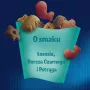 Petiscos para gatos Felix Party Mix Ocean Mix saco 60 g – snack para gatos adultos