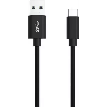 Cabo USB Ansmann 1700-0080 0,12 m 2.0 USB A USB C preto (1700-0080)