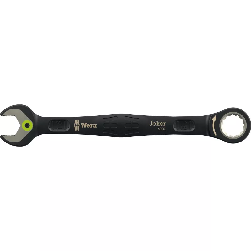 Wera 6000 Joker Black Edition conjunto de chaves combinadas de roquete, 11 unid.