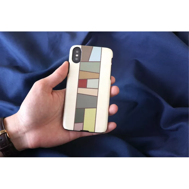 Capa para smartphone man and wood para iPhone X/XS — branco
