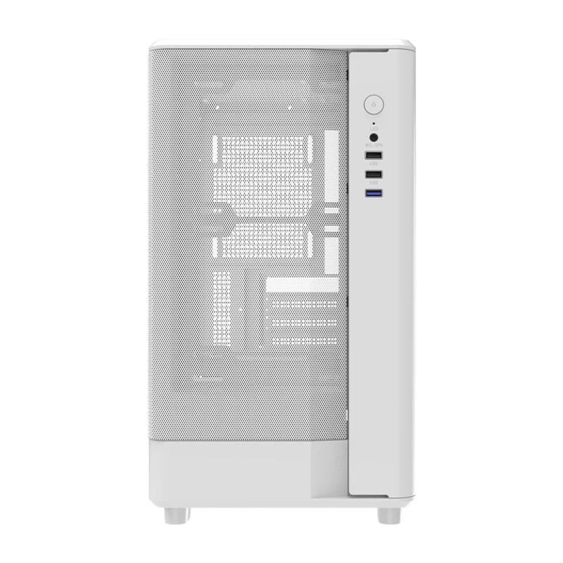 Caixa de computador Darkflash DB330M Mesh ATX branco