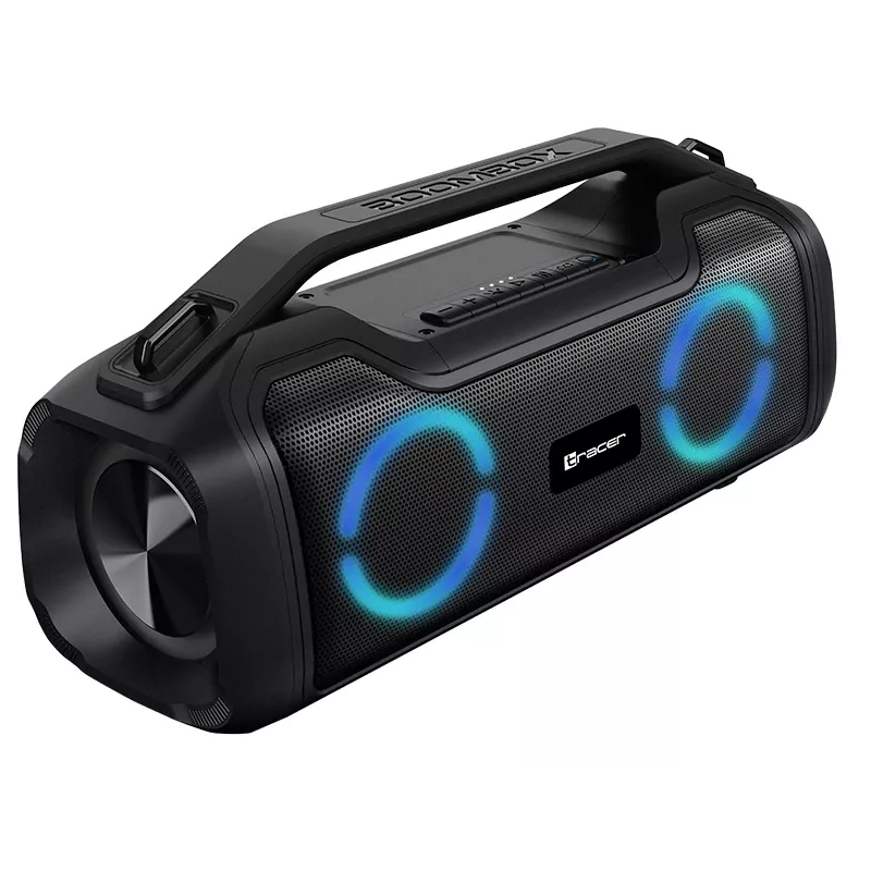 Altifalante portátil estéreo TRACER BigBoy TWS Bluetooth 40 W RMS, Bluetooth 5.3, bateria de 12 h, preto