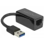 Dock para portátil DeLOCK 65903 USB Type-A, preto