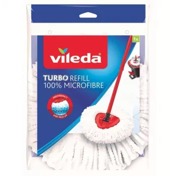 Vileda recarga de mopa em microfibra