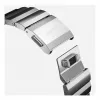 Pulseira Nomad NM1A4HSXS0 para relógio desportivo, aço inoxidável, prateada, largura 35 mm, 108,9 g