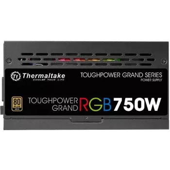 Thermaltake ToughPower Grand RGB 750W Gold - fonte de alimentação (interna) - ATX12V 2.4/ EPS12V 2.92 - 80 PLUS Gold - AC 100-240 V - 750 Watt - Active PFC -