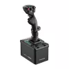 Kit de suporte de voo MOZA AB6 Flight Simulator – preto construção em ABS, alumínio e fibra de carbono, alimentação AC 110–220 V, potência máxima 72 W