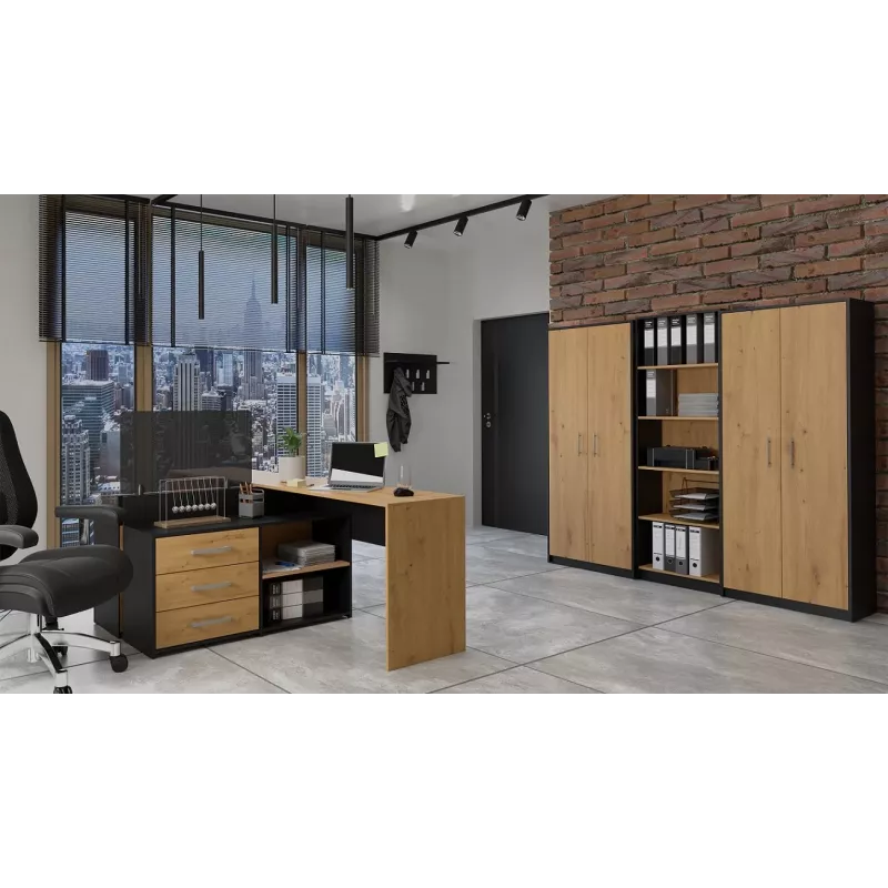Estante de livros Topeshop OLIV 2D ANT/ART KPL