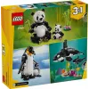 LEGO CREATOR 3 EM 1 31165 Família de pandas