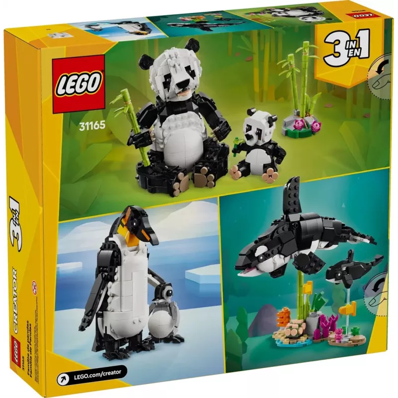 LEGO CREATOR 3 EM 1 31165 Família de pandas