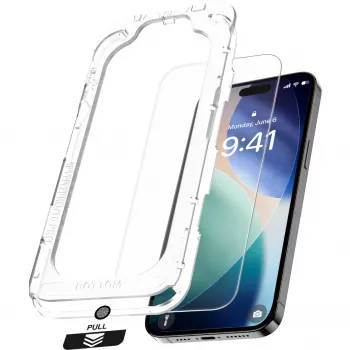 NEVOGLASS, película de proteção de ecrã transparente, iPhone 17 Air, com Easy App