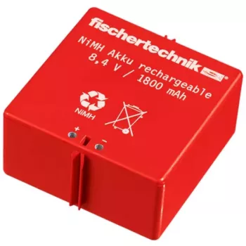 Carregador de bateria Fischertechnik 34969 NiMH 1500mAh 8,4V preto vermelho