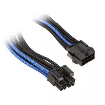 Cabo Silverstone EPS 8 pinos para EPS/ATX 4+4 pinos, 300 mm - preto/ (SST-PP07-EPS8BA)