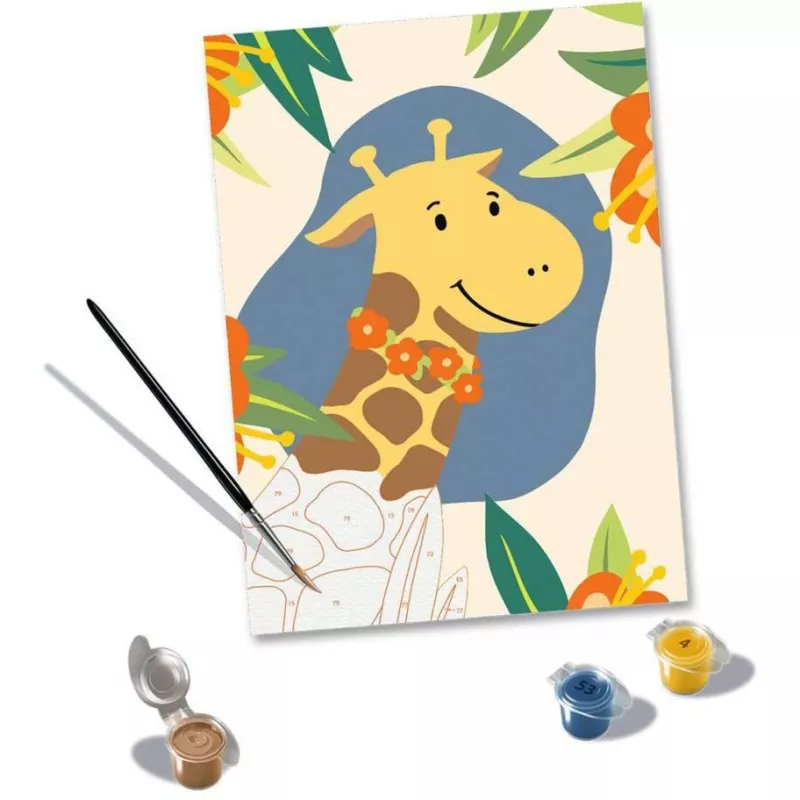 Ravensburger CreArt 23903 kit de pintura por números, Hello Giraffe