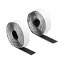 Fita de velcro DeLOCK 19072 autoadesiva 5 m x 25 mm preto