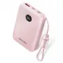 Powerbank Vention FKAP0-C 10000 mAh, 2× USB-C + 1× USB-A, 22,5 W, rosa