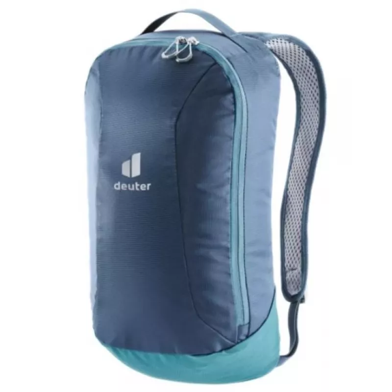 Mochila de transporte de bebé Deuter Kid Comfort Pro, azul, poliamida, máx. 22 kg, proteção solar, bolso lateral