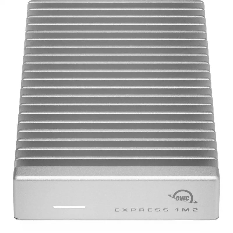 Other World Computing OWC Express 1M2 - caixa de armazenamento - cartão M.2 NVMe - USB4 - prateado (OWCUS4EXP1M2)