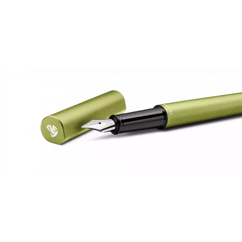 Caneta de tinta permanente Pelikan 823692 sistema de cartuchos verde