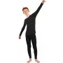 Odlo Set lang ACTIVE WARM ECO SET conjunto de roupa interior criança, tamanho 116 cm, preto e cinzento