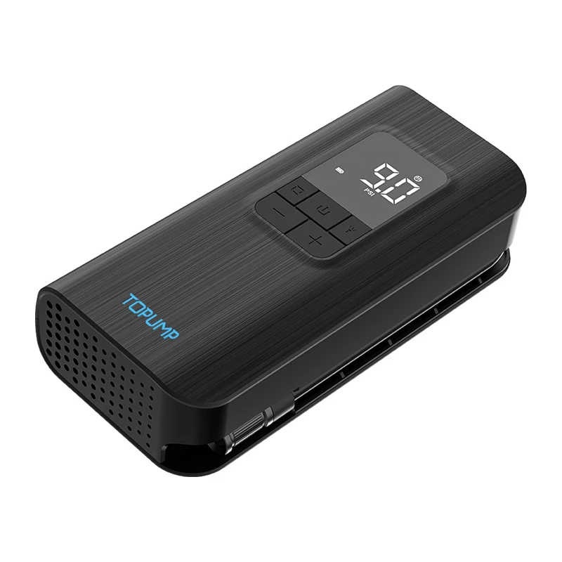 Bomba elétrica portátil Cycplus A12 — inflador sem fios para bicicletas, trotinetes e equipamento desportivo