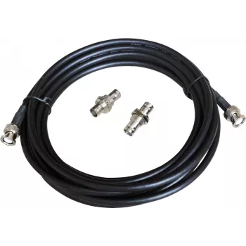 Conjunto de cabo de antena BNC coaxial Omnitronic 3 m modelo 13063036