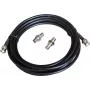 Conjunto de cabo de antena BNC coaxial Omnitronic 3 m modelo 13063036