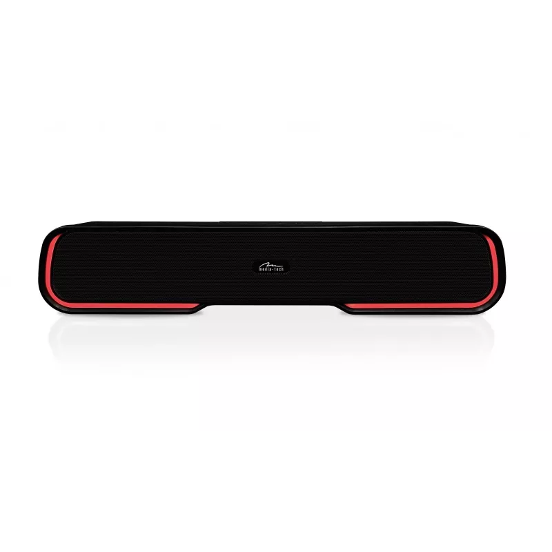 Altifalante MEDIA‑TECH Phantom MT3180 Soundbar 450W RMS, 80W alimentado por bateria, Bluetooth, com fios e sem fios, preto