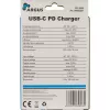 Carregador Inter-Tech PD-2045 Universal preto AC para interiores 20V USB-C