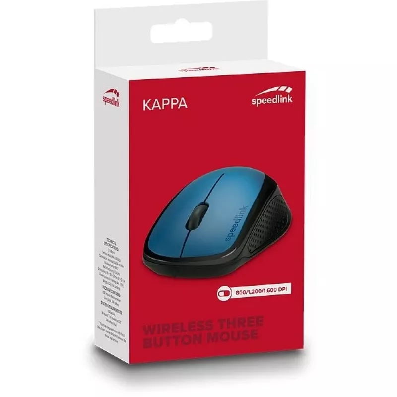 Rato SPEEDLINK KAPPA Office destro RF Wireless
