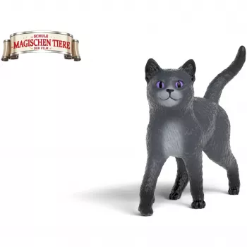 Figura de brincar Schleich Karajan o gato da série A Escola dos Animais Mágicos, figura de coleção
