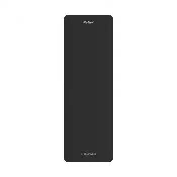 Tapete de ginástica Rebel RBA-3151-BK — preto, 1830×610 mm, 15 mm de espessura