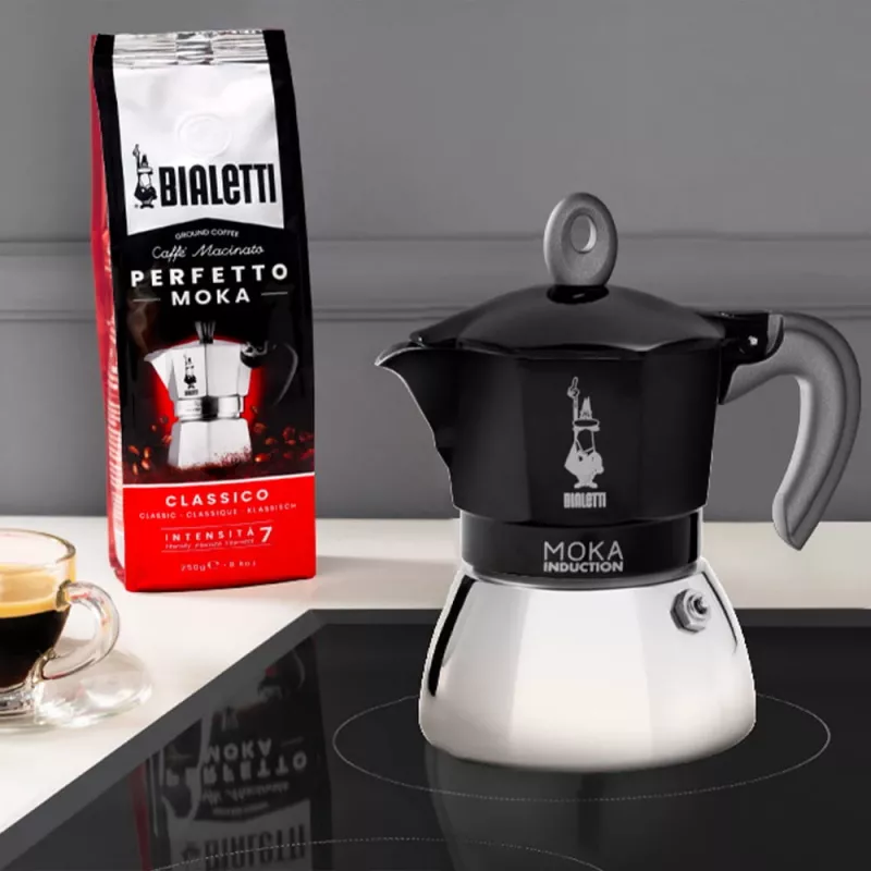 Bialetti Moka Induction cafeteira Moka 6 chávenas
