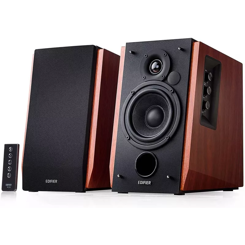 Edifier R1700BTS - Altifalantes - Altifalantes de estante - Sem fios - Bluetooth - 66 Watt (total) (R1700BTS WOOD)