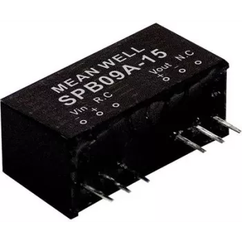 Fonte de alimentação/conversor de tensão mean well SPB09A-12, 9 W, 12 V, 0,75 A