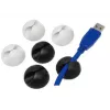 Clipe para cabos LogiLink KAB0009 preto branco 6 unid.