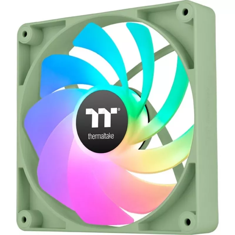Thermaltake CT140 Reverse ARGB Sync Matcha Green Ventoinhas de caixa de 140 mm, pack de 2 (CL-F201-PL14MG-A)