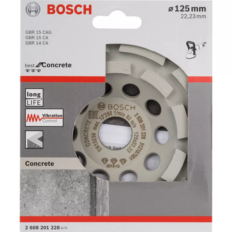 Disco de rebarbar Bosch Best for Concrete disco de rebarbar diamantado
