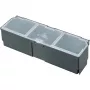 Caixa de armazenamento Bosch 1 600 A01 6CW retangular polipropileno (PP) verde