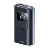 Baseus PrimeTrip VA1 compressor de pneus portátil, 75 W, 2 em 1 com lanterna e power bank de 6000 mAh, preto