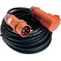 AS Schwabe extensão elétrica [ficha CEE - conector fêmea CEE] 32 A preto 25,00 m 61028