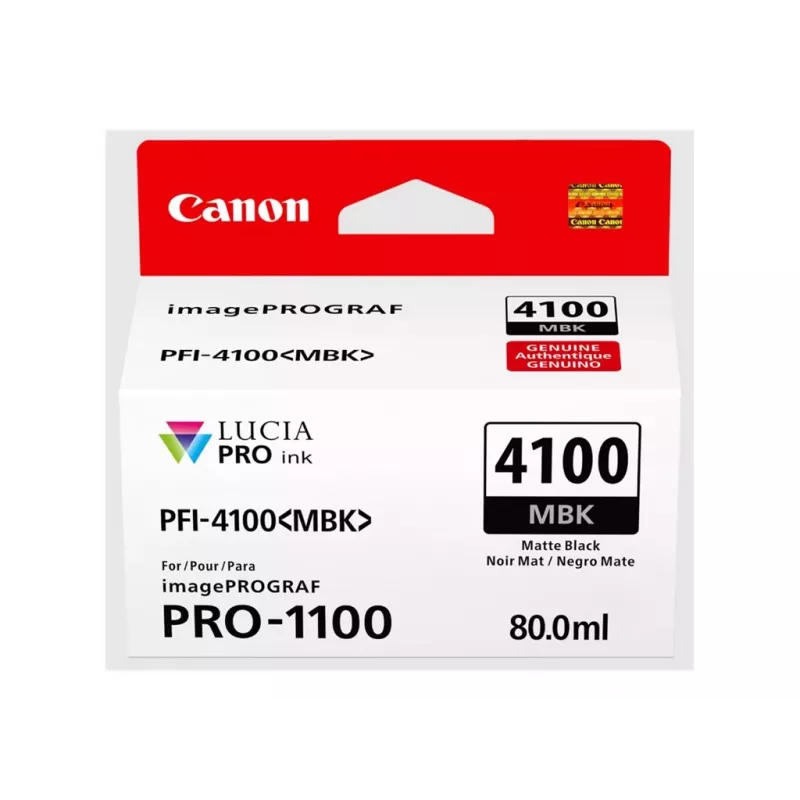 Tinteiro Canon LUCIA PRO II 1 unid. original rendimento padrão preto mate