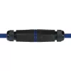 LogiLink Caixa exterior IP68 para módulos Keystone e acopladores, plástico, poliamida, preto, IP68, 140 mm, 36 mm, 36 mm