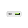 Fonte de alimentação NATEC Ribera NUC-2376 — 1× USB-A, 1× USB-C, saída de 3 A
