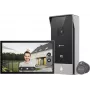 Videoporteiro EZVIZ HP5 7 polegadas (17,8 cm) kit interior/exterior, 1080p, 2,4/5 GHz Wi-Fi, MicroSD até 512 GB, à prova de água