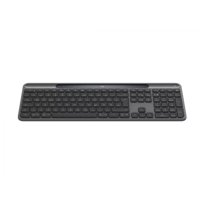 Teclado Logitech RF Wireless Bluetooth QWERTZ alemão grafite 920-013773