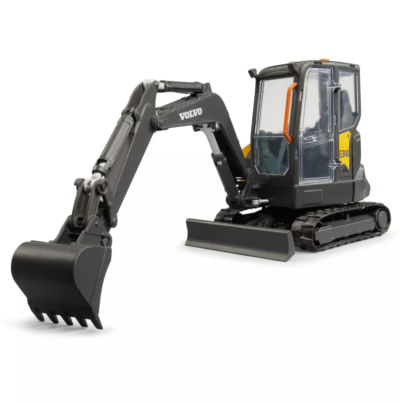 Veículo modelo BRUDER — Volvo ECR40 mini-escavadora (brinquedo) da BRUDER, modelo 02465