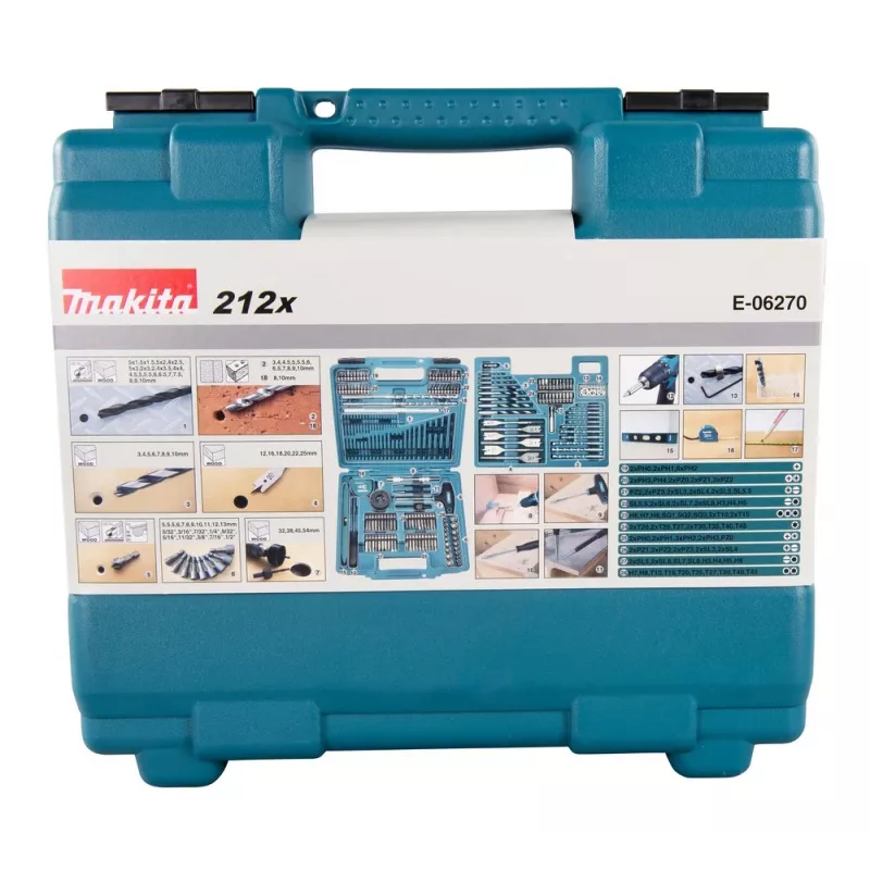 Makita E-06270 Conjunto de brocas