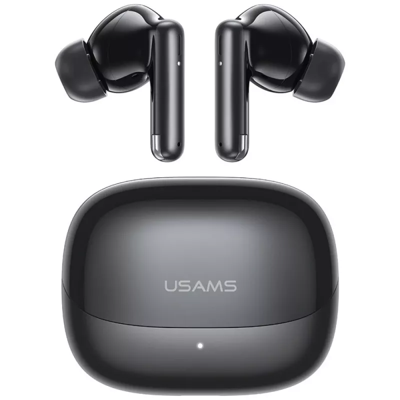 Auscultadores Bluetooth estéreo Usams IF27 TWS preto