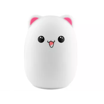 Candeeiro de mesa TRACER TRAOSW47254 ursinho branco peluche macio